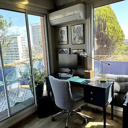 Apartment Rooftop Chaleureux Hyper-centre *